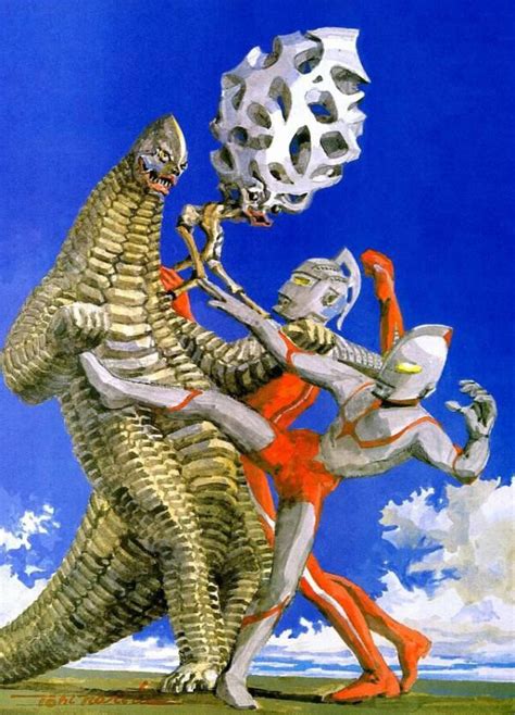 Ultraman & Ultraseven vs Red King and Alien Chibu by Tohl Narita : r ...