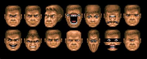 just some normal doomguy faces, nothing to see here : r/Doom