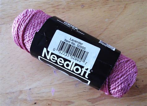 NEEDLOFT Plastic Canvas Nylon Yarn 1 Skein. | Etsy