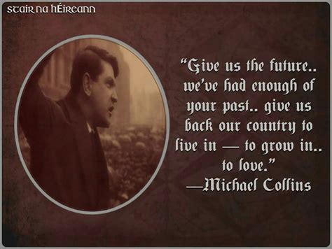 “Give us the future..we’ve had enough of your past..give us back our country to live in—to grow ...