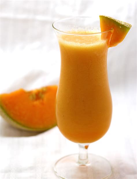 Refreshing Cantaloupe Smoothie Recipe - With Orange Juice