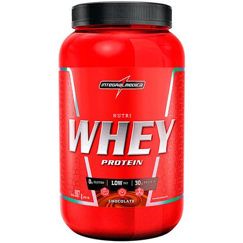 Nutri Whey Protein – Integralmedica (907g) – Refil - Mercado Bom Sucesso