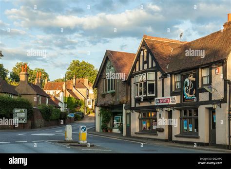 Summer evening in Storrington, West Sussex, England Stock Photo - Alamy