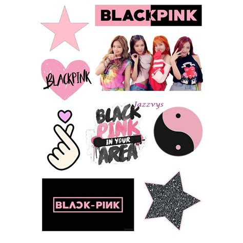 Cake Topper Blackpink Oppa Cupcake Themed Toppers Design Printed Photo Paper Cute Cake Theme ...