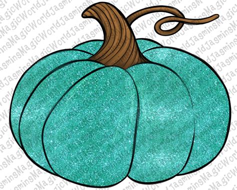 5 Glitter Pumpkin Bundle PNG Pumpkins Digital Bundle Png - Etsy