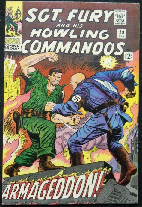 SGT. FURY AND HIS HOWLING COMMANDOS #29 VF+ - Silver Age Comics