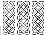 Celtic Knot Coloring Pages Three In One  Free Printable sketch template