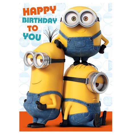 Printable Minions Happy Birthday