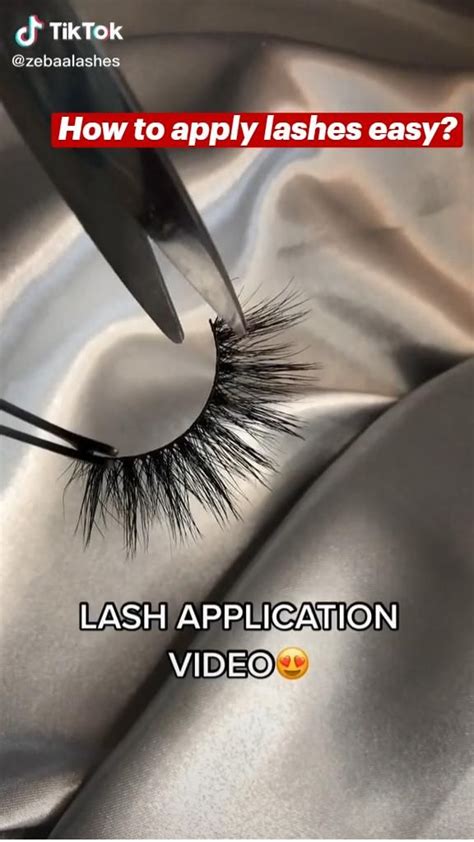 Apply lashes tutorials | Wear lashes | Eye makeup tutorials: An ...