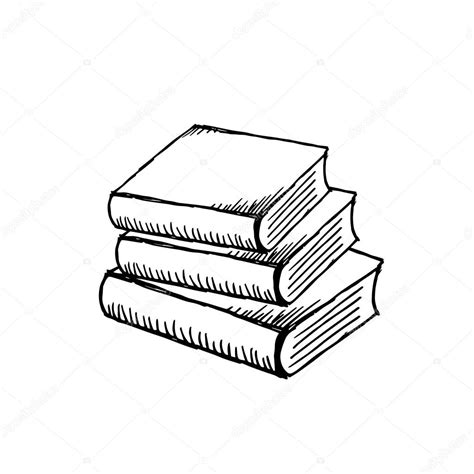 Pile Of Books Drawing at GetDrawings | Free download