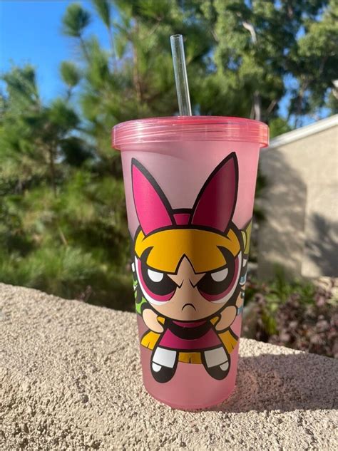 Powerpuff Girls Custom Cup - Etsy