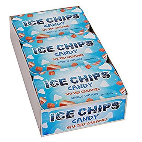 ICE CHIPS Xylitol Candy, Salted Caramel (6 Tins) - Walmart.com - Walmart.com