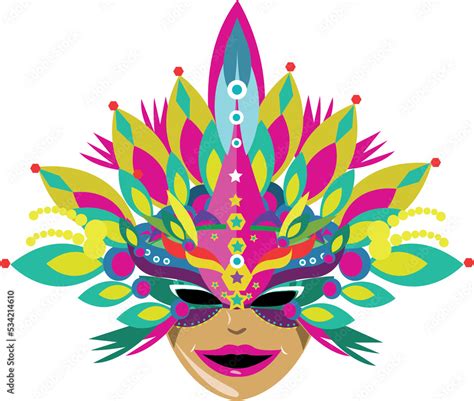 Colorful Costume Mask for the Masskara Festival of Bacolod City ...