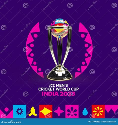 ICC Cricket World Cup 2023 India Editorial Photography - Illustration ...