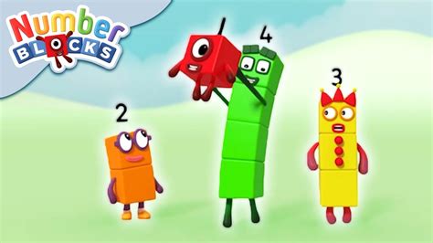 @Numberblocks- Party of Four | Learn to Count - YouTube