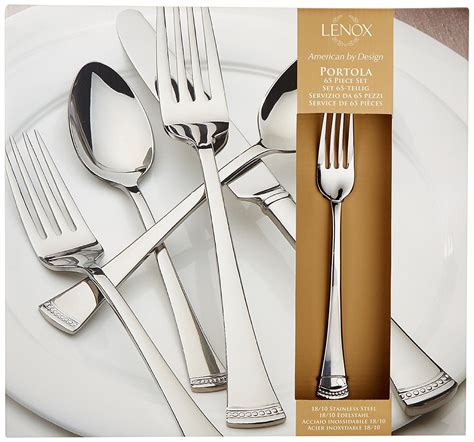 Lenox Portola 65-Piece Flatware Set For Dining Event