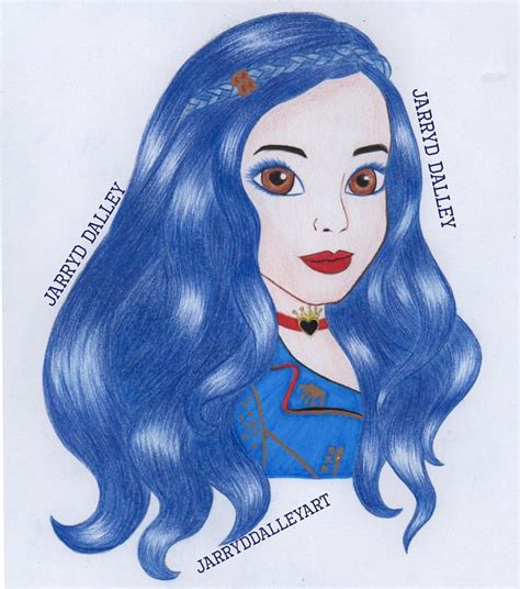 "A fairytale life can be oh so overrated" 💙 ️🍎 @sofiacarson as Evie in Descendants 2 ...