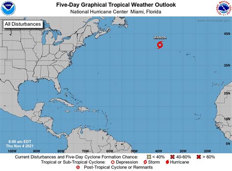 Tropical Storm Wanda still wandering across the northern Atlantic - al.com