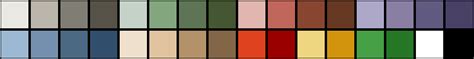 Clipart - Gnome Color Palette