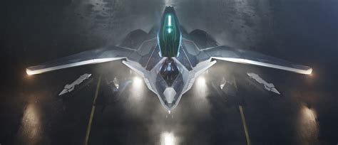 Futuristic Fighter Jet Concept Art - Top Defense Systems