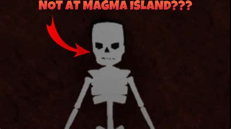 Living skeleton not at magma island???-(Blox fruits) - YouTube