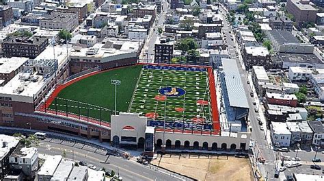 [OC] I measured the specs of every New Jersey high school varsity baseball field. Here's part ...