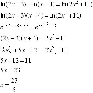 Logarithmic Equations - MathBitsNotebook(A2)