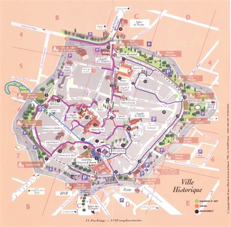 Beaune ville historique Map - Beaune fr • mappery