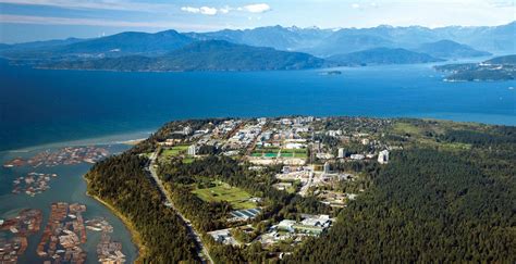 Amazing aerial photo of UBC : vancouver