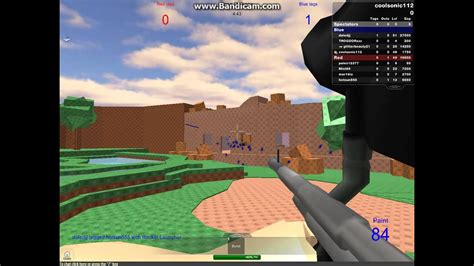 Roblox Paintball Gameplay 1 Base Defence - YouTube