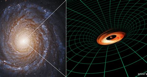 Hubble spots "impossible" structure around a malnourished black hole