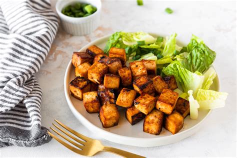 Vegan Baked Korean BBQ Tofu