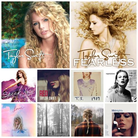 Taylor Swift Albums In Order 2024 - Hannah Angelika