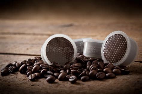 Coffee beans with pods stock photo. Image of filter, machines - 39508420