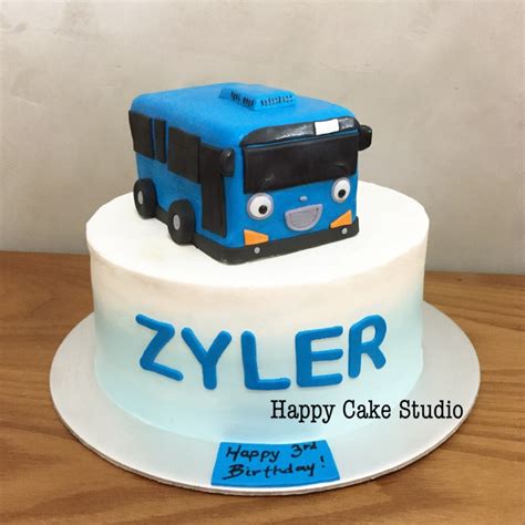 tayo bus | Happy Cake Studio