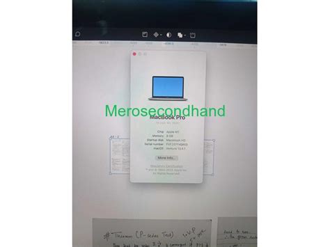 Macbook pro-M1 chip-13 inch-8/256 Kathmandu | Merosecondhand.com - Free - Nepal's Buy, Sell ...