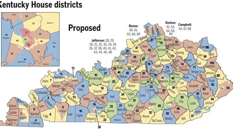 House redistricting plan would create new Lexington district ...