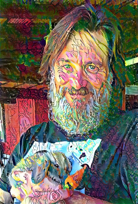 Jim Carrey in style of paintings by Jim Carrey : r/deepdream