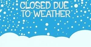 Closed Due to Weather | Children's World Learning Center