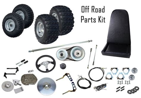 Off-Road Vintage Go-Kart Kit | Go kart kits, Go kart, Offroad