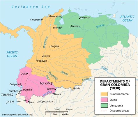 Gran Colombia | History, Attractions, Map, & Facts | Britannica