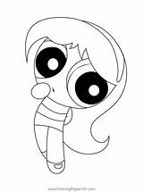 Beautiful Bubble Coloring Page For Kids  Free The Powerpuff Girls sketch template