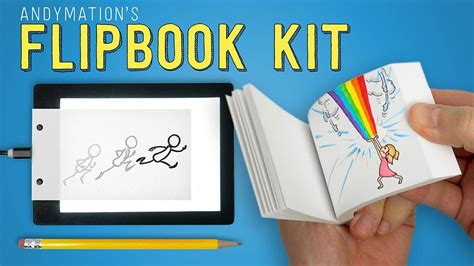 Andymation's Flipbook Kit project video thumbnail | Flip book, Flip ...