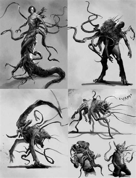 alien Concept, Daren Horley | Monster concept art, Fantasy creatures, Alien concept