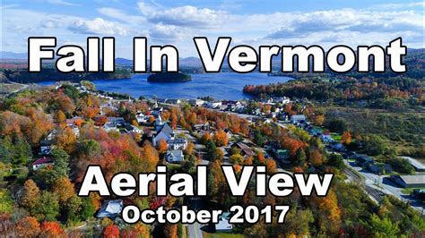 Vermont Fall Foliage 2017, Northeast Kingdom - YouTube