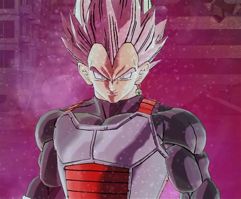 Vegeta Black Super Saiyan Rosé (Custom Moveset) – Xenoverse Mods