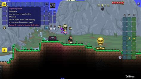 Getting the Lightning Boots in Terraria