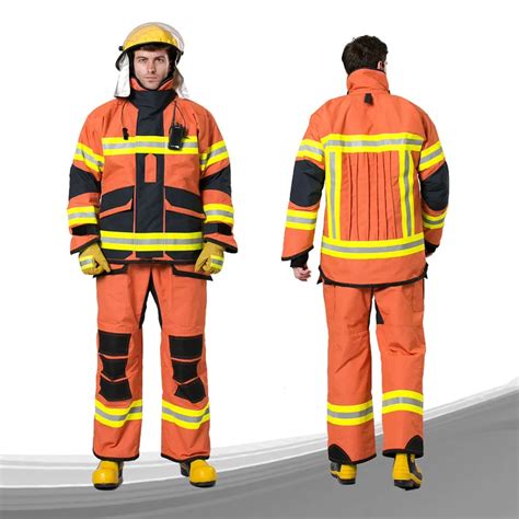 Nfpa1971 Bunker Gear Firefighter Apparel Firefighting Clothing - Buy Firefighting Clothing ...