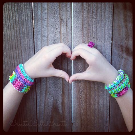 createbellacreate: Rainbow Loom Bracelets