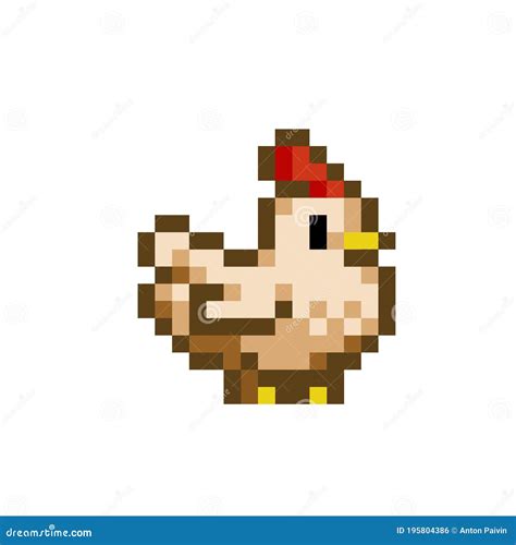 Pixel Chicken Stock Illustrations – 1,489 Pixel Chicken Stock ...